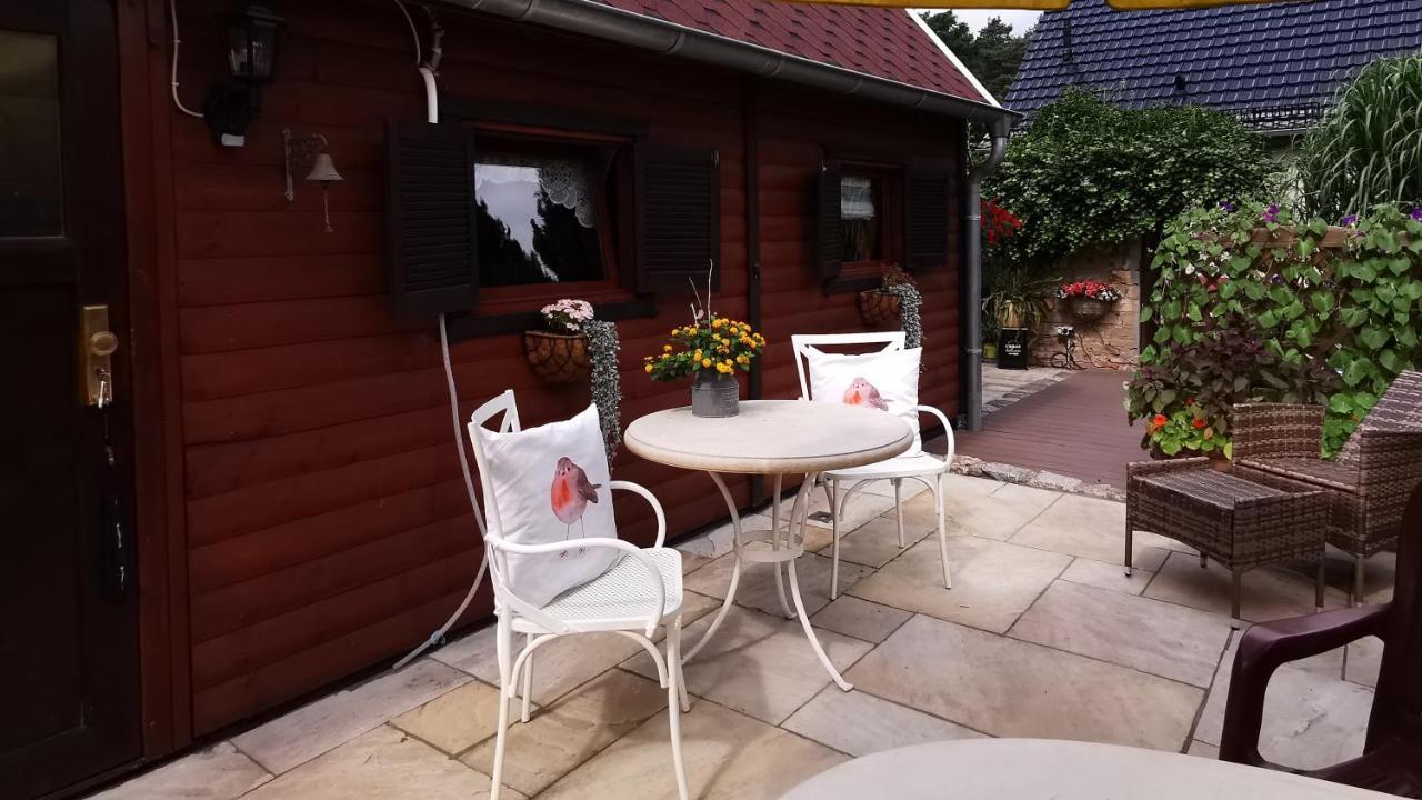 Ferienhaus Mit Mediterraner Terrasse Müllrose Exteriér fotografie