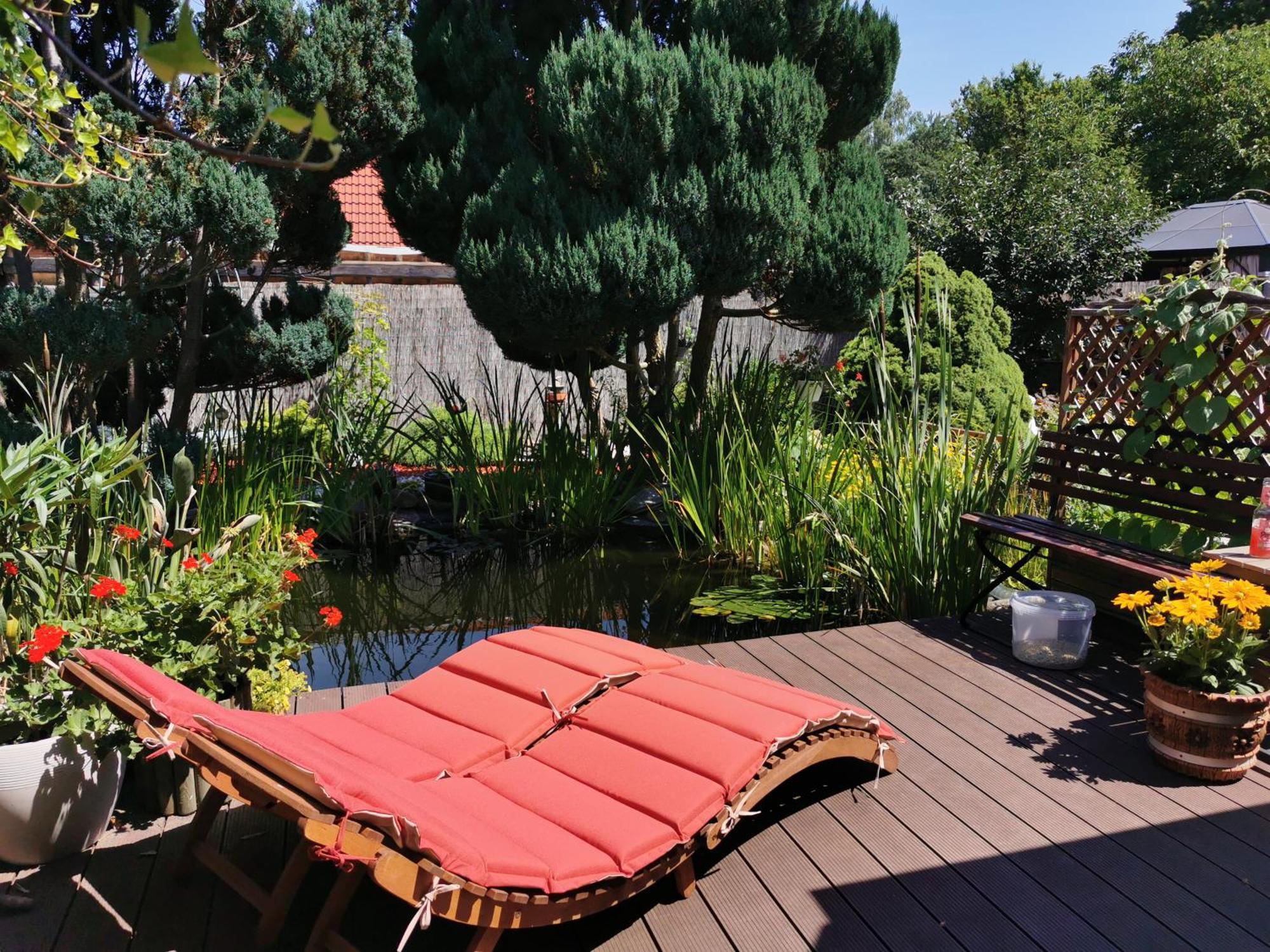 Ferienhaus Mit Mediterraner Terrasse Müllrose Exteriér fotografie