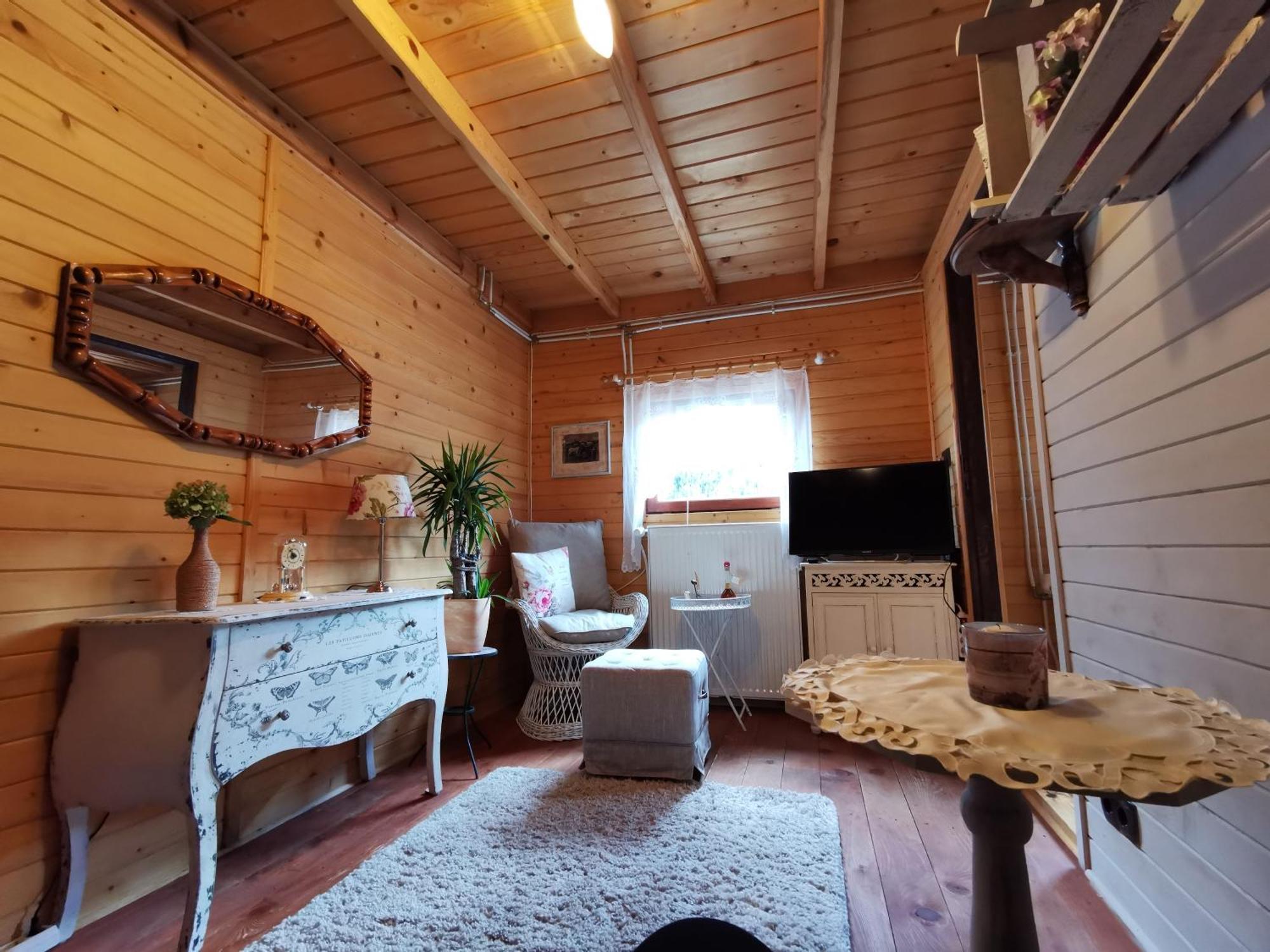 Ferienhaus Mit Mediterraner Terrasse Müllrose Pokoj fotografie